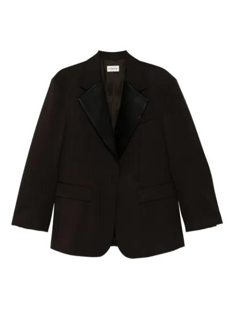 wide-lapel blazer by P.A.R.O.S.H.