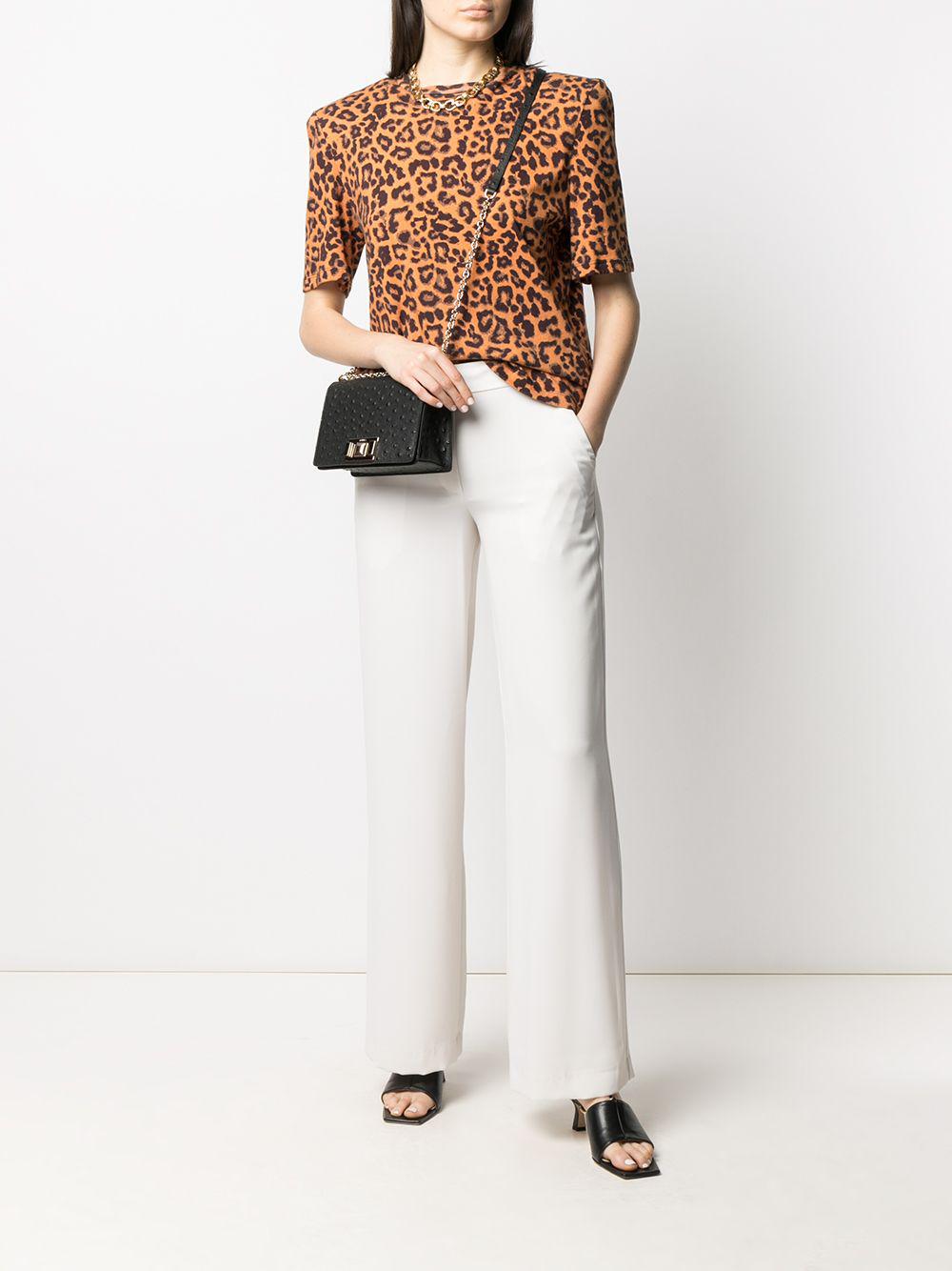 wide-leg pull-on trousers by P.A.R.O.S.H.