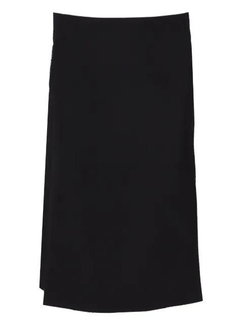 wool-blend midi skirt by P.A.R.O.S.H.