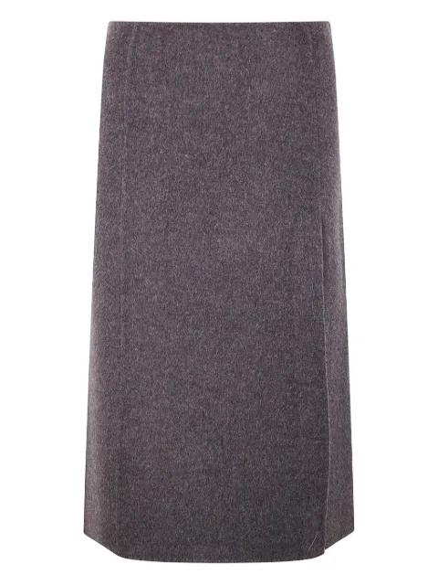 wool midi skirt by P.A.R.O.S.H.