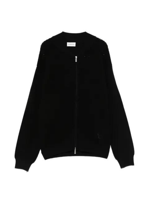 zip-up loong-sleeve cardigan by P.A.R.O.S.H.
