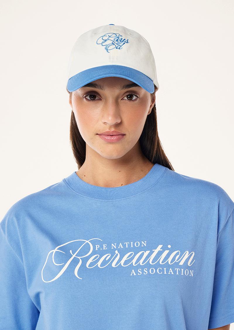 ACADAMEY CAP IN WHISPER WHITE by P.E NATION