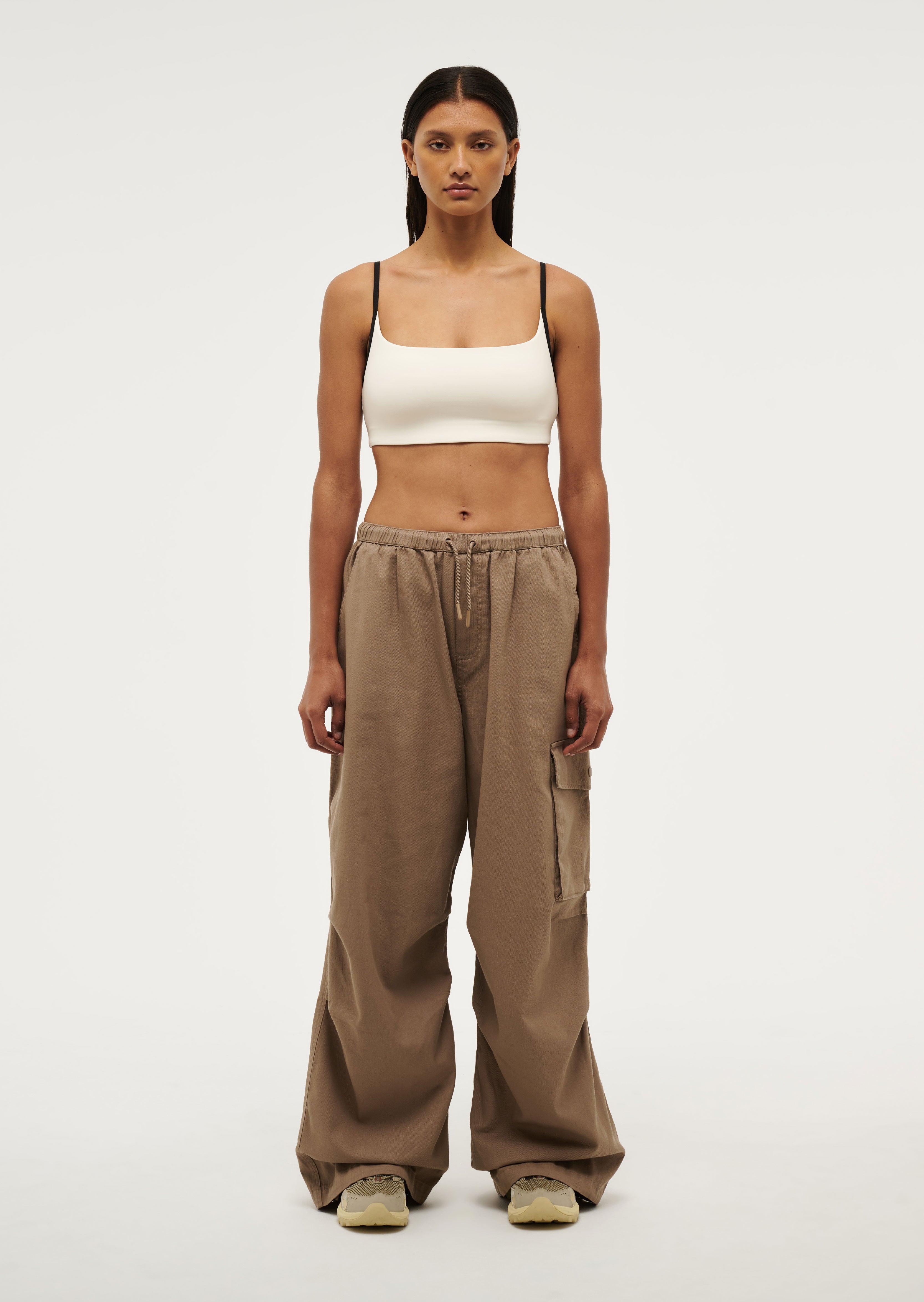 AWARD PANT IN TAUPE by P.E NATION