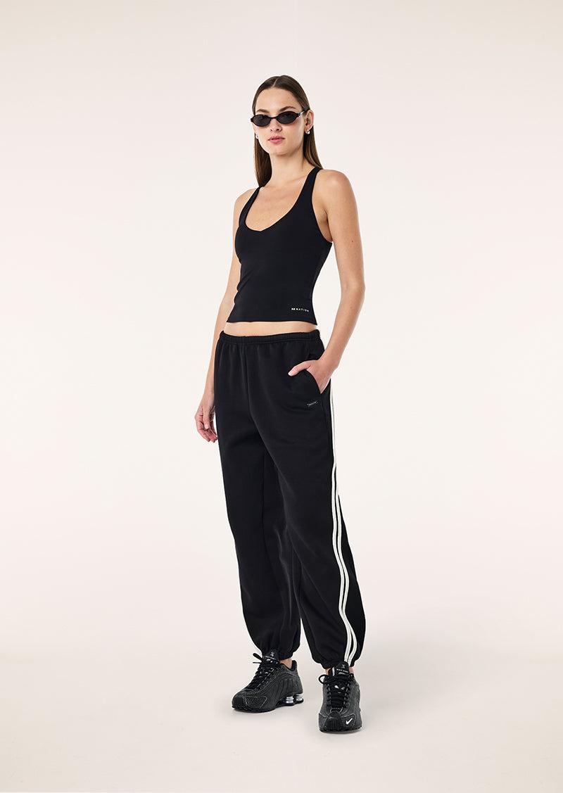 BEACON TRACKPANT IN BLACK by P.E NATION