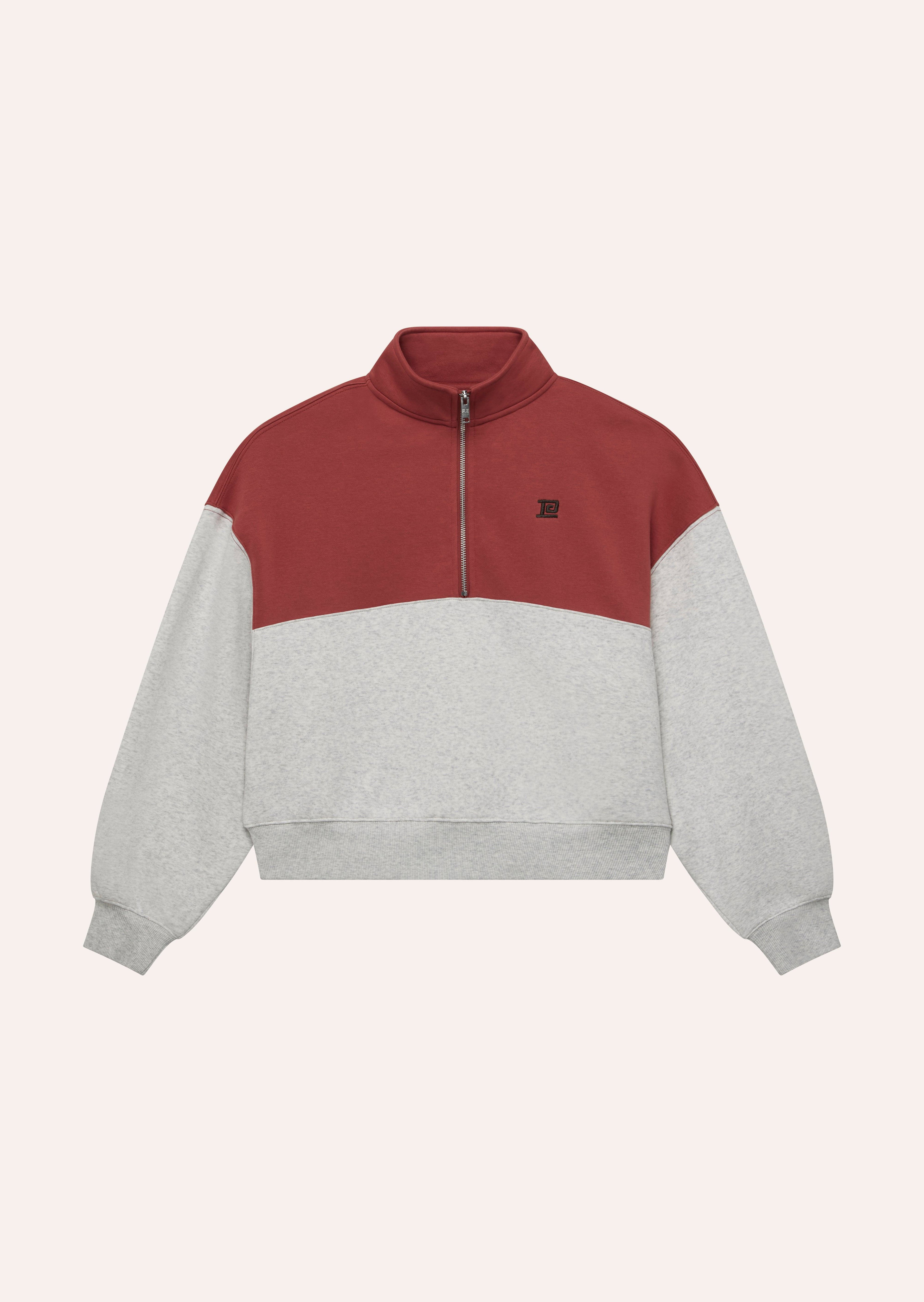 CENTRE FIELD SWEAT IN BURNT SIENNA by P.E NATION