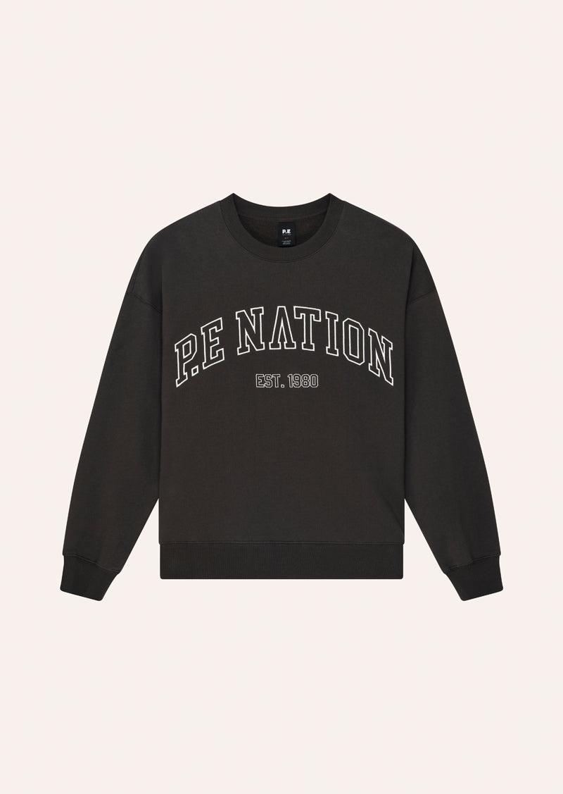 CORE SWEAT IN SMOKESTONE by P.E NATION