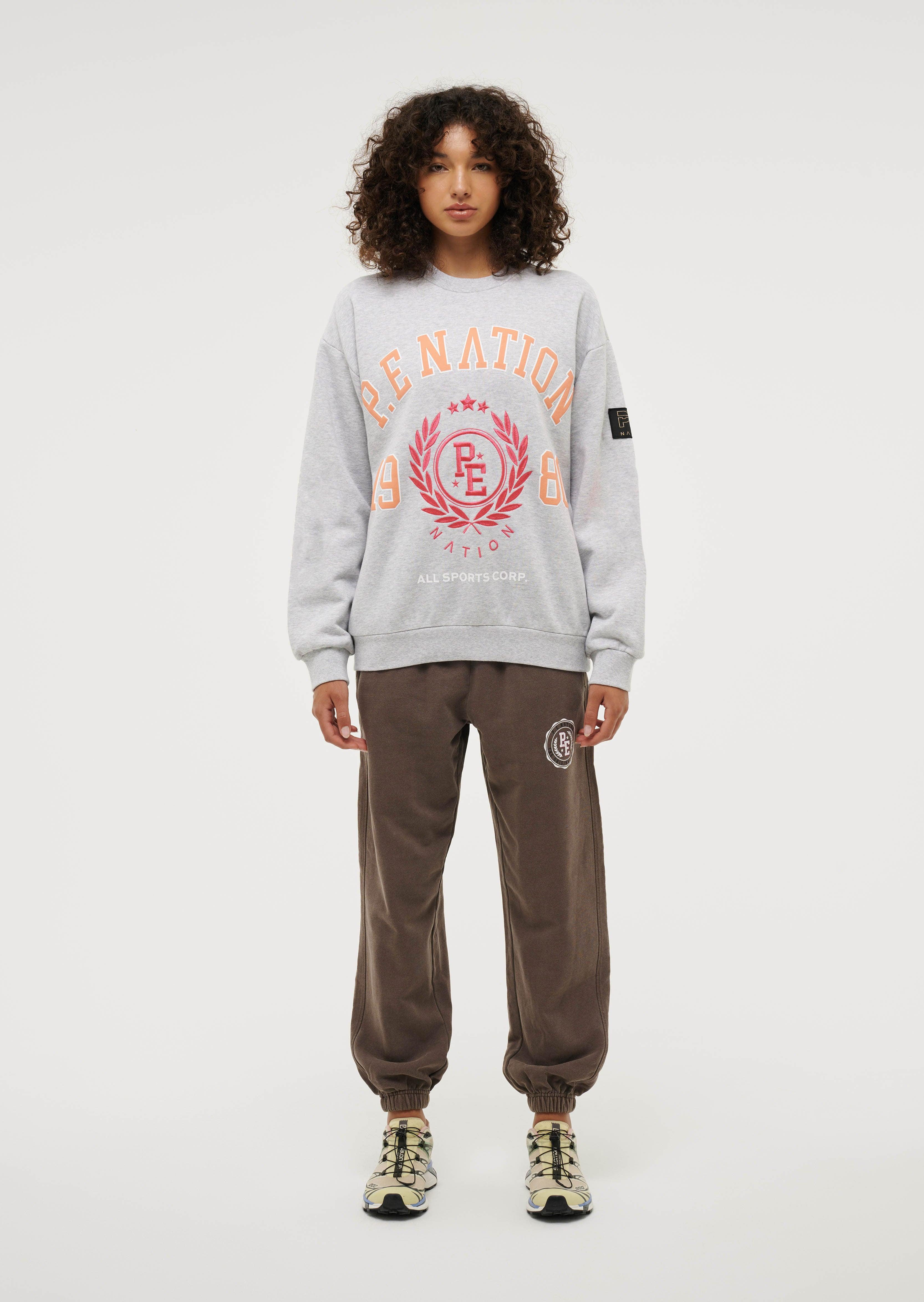 DISCOVERY MESH LONG SLEEVE TEE IN SKY BLUE by P.E NATION