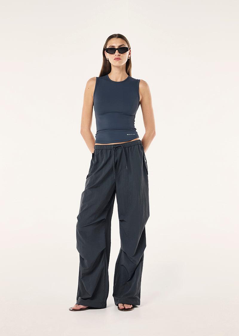 DISCOVERY PANT IN MARINE BLUE by P.E NATION