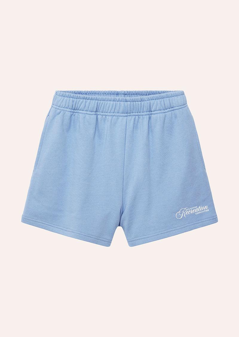 DOWNTIME SHORT IN CORNFLOWER BLUE by P.E NATION