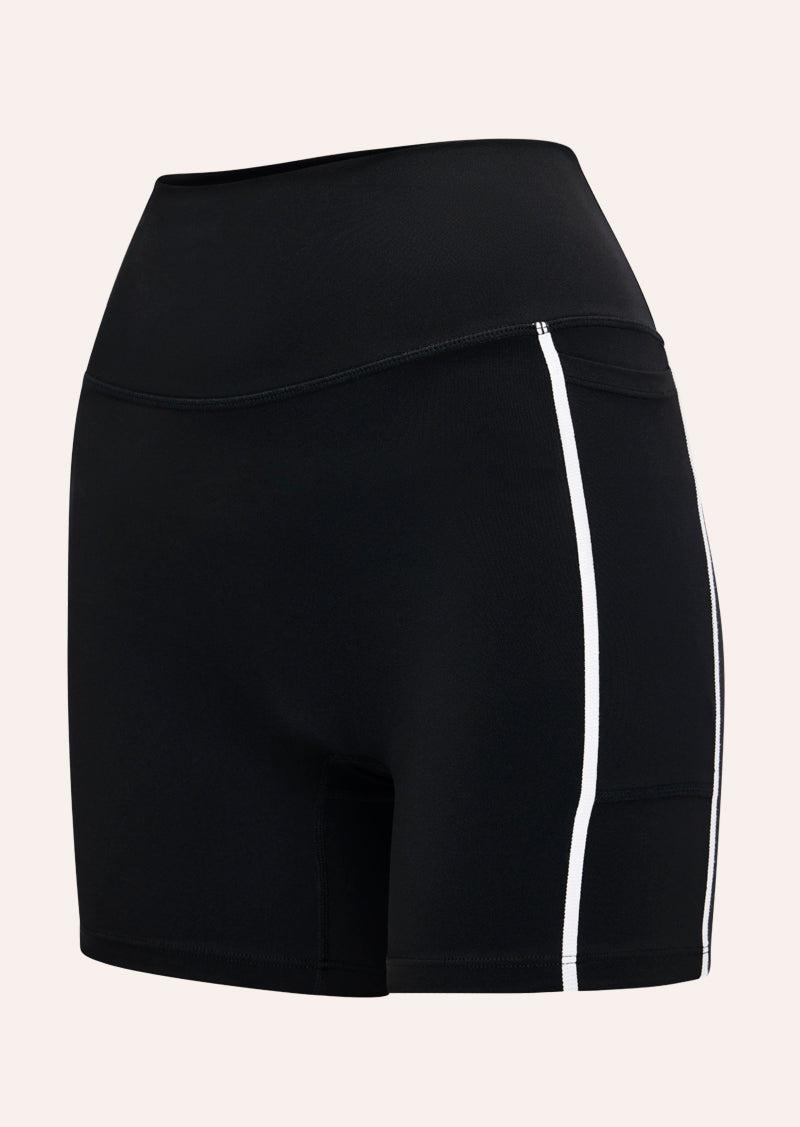 DYNAMIC 5" BIKE SHORT IN BLACK by P.E NATION