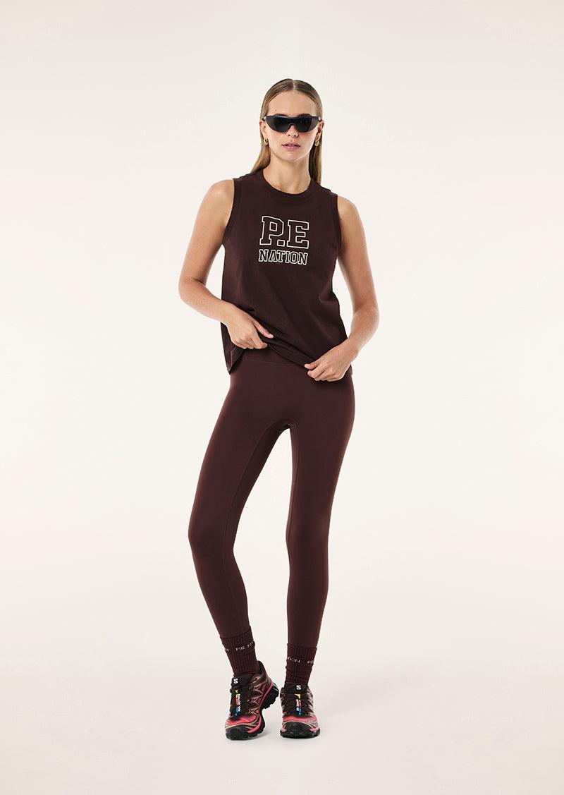 ELYSIAN 2.0 TANK IN MAHOGANY by P.E NATION