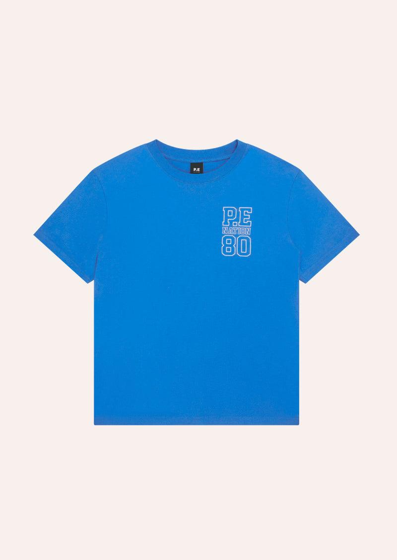 ELYSIAN TEE IN PALACE BLUE by P.E NATION