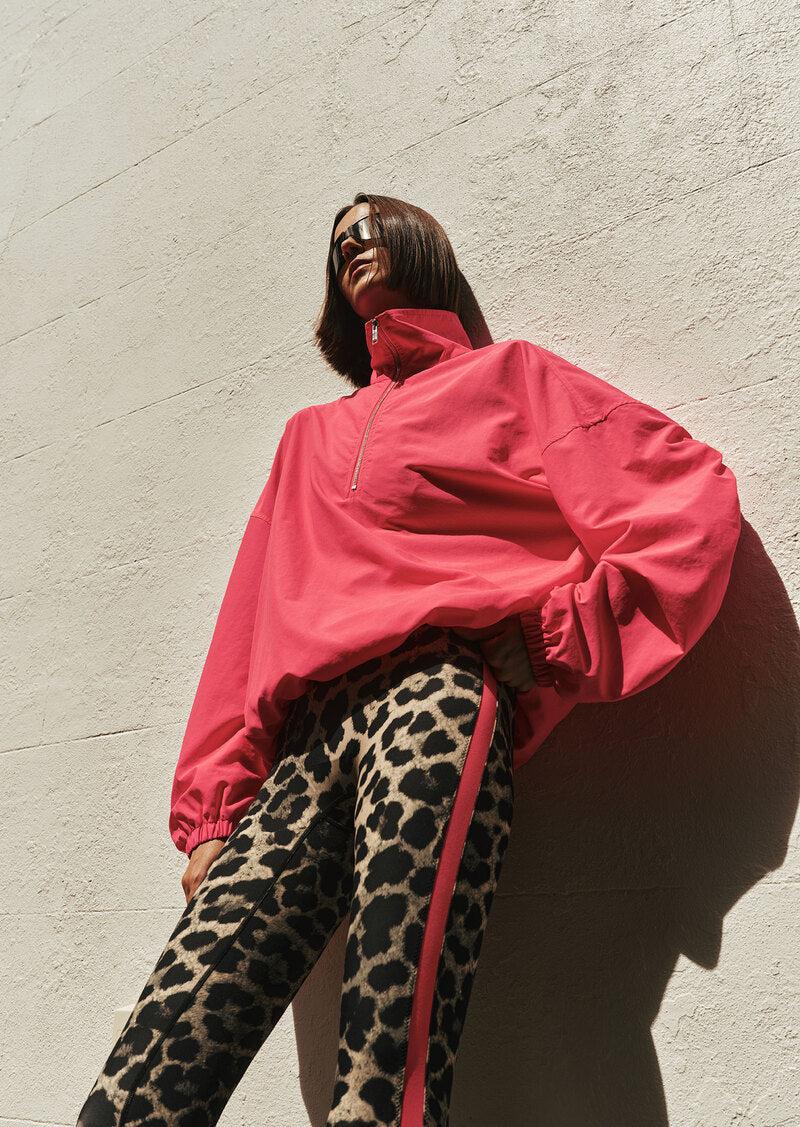 ENGAGE ZIP JACKET IN DIVA PINK by P.E NATION