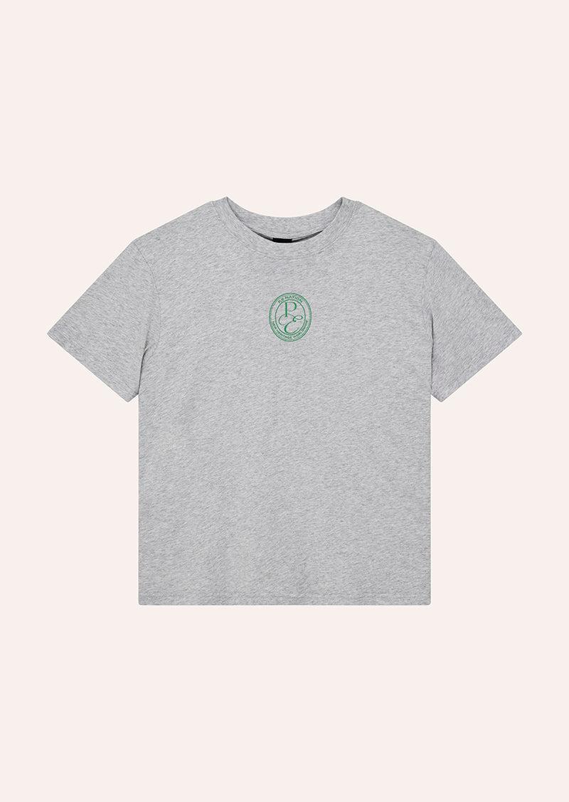 EXPOSITION 2 TEE IN GREY MARL by P.E NATION