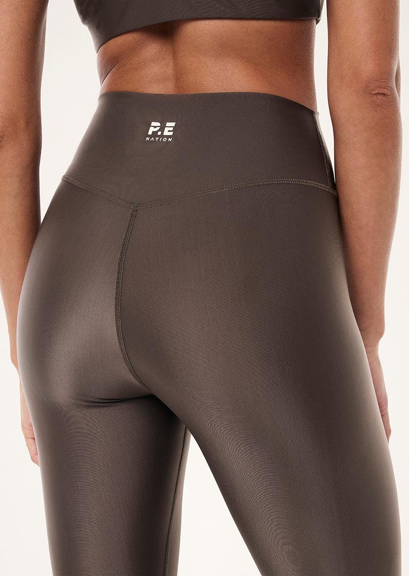 FAIRMONT FULL LENGTH LEGGING IN MAJOR BROWN by P.E NATION