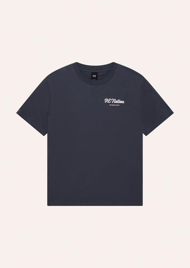 FORMATION 2.0 TEE IN MARINE BLUE by P.E NATION