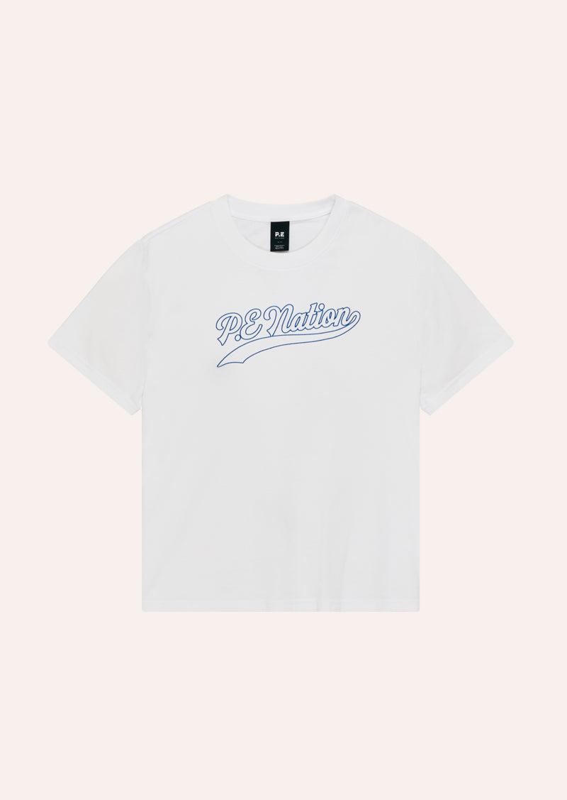 FORMATION 2 TEE IN OPTIC WHITE by P.E NATION