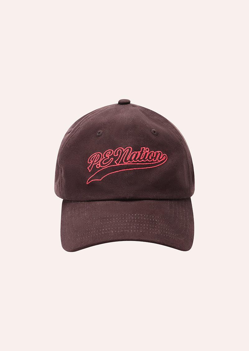 FORMATION CAP IN MAHOGANY by P.E NATION