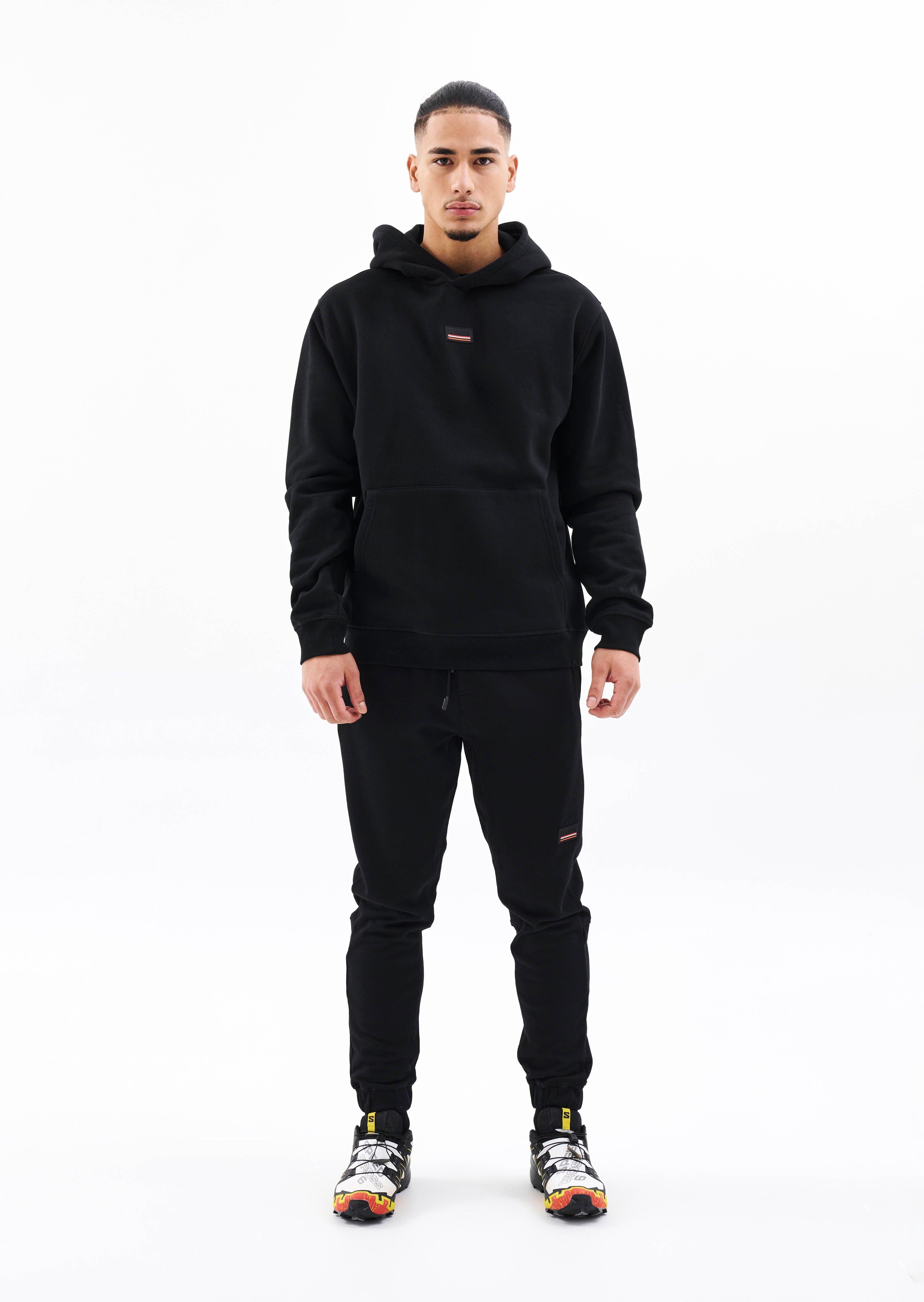 FORTITUDE TRACKPANT IN BLACK by P.E NATION