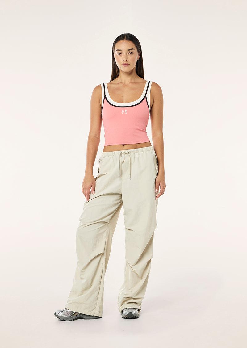 FORWARD TANK IN DUSTY PINK by P.E NATION