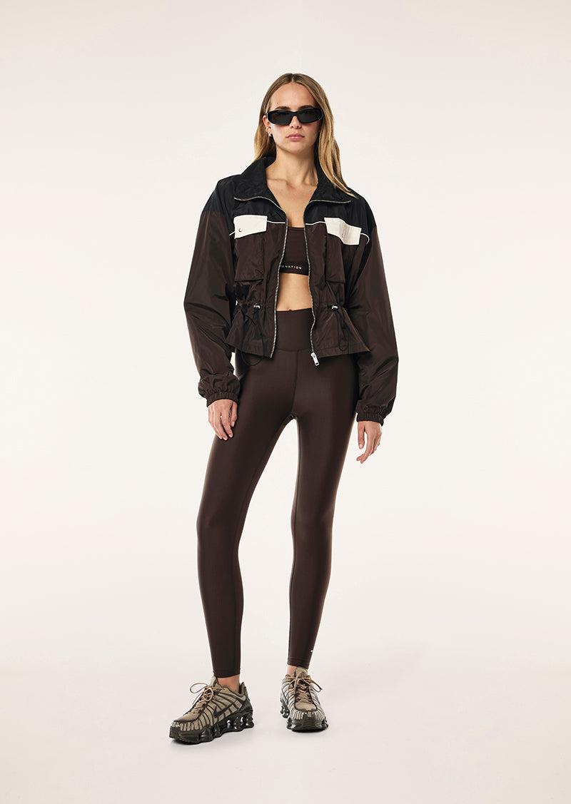 FRONTIER JACKET IN ESPRESSO by P.E NATION