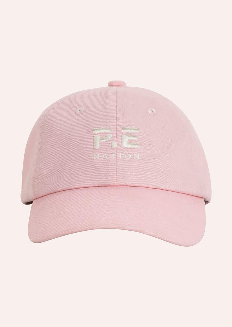 HEADS UP CAP IN CHALK PINK by P.E NATION