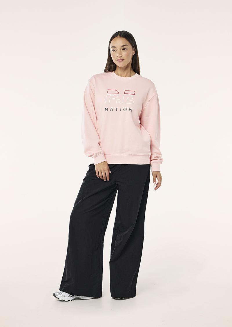 HEADS UP SWEAT IN CRYSTAL ROSE by P.E NATION