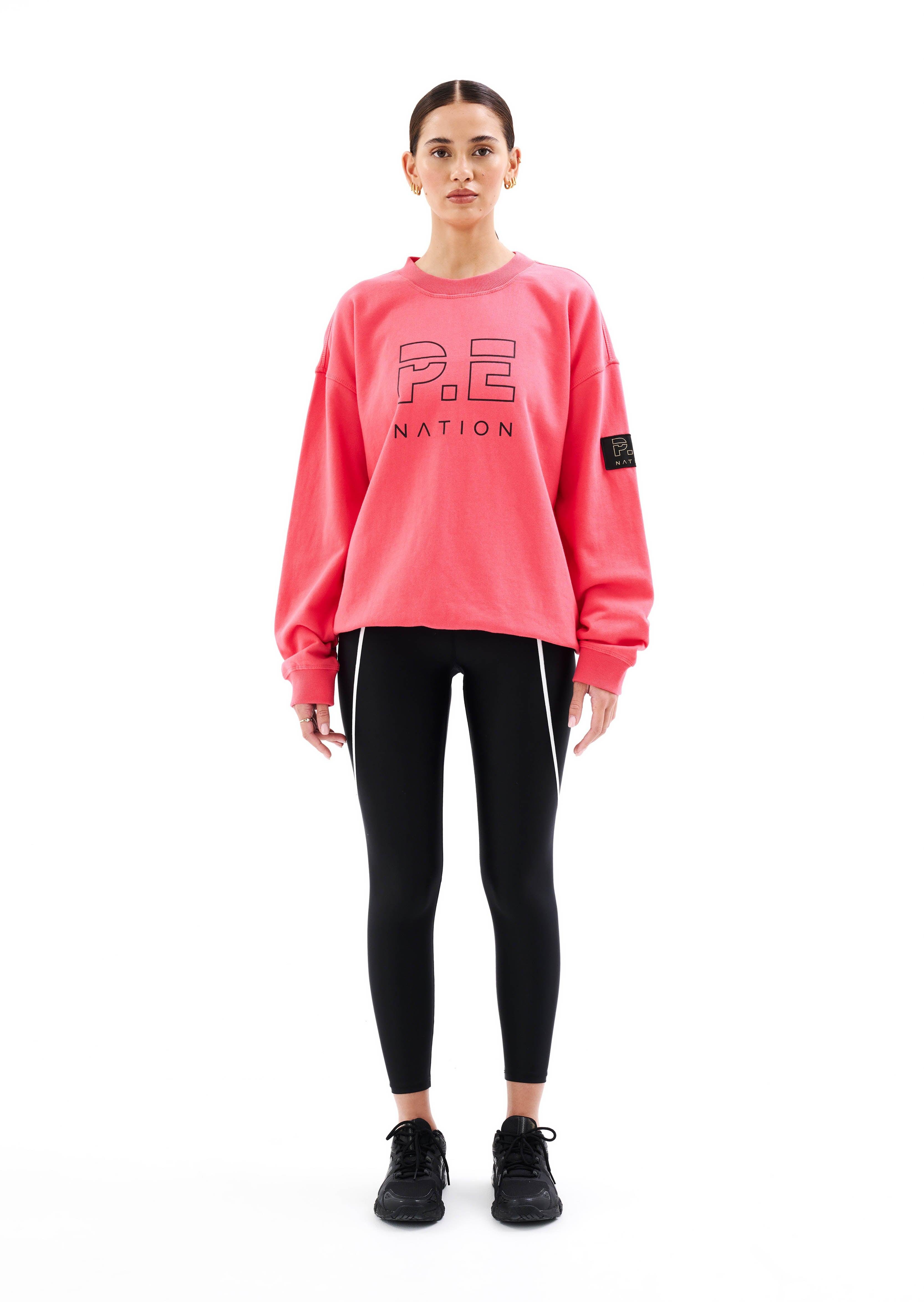 HEADS UP SWEAT IN DIVA PINK by P.E NATION