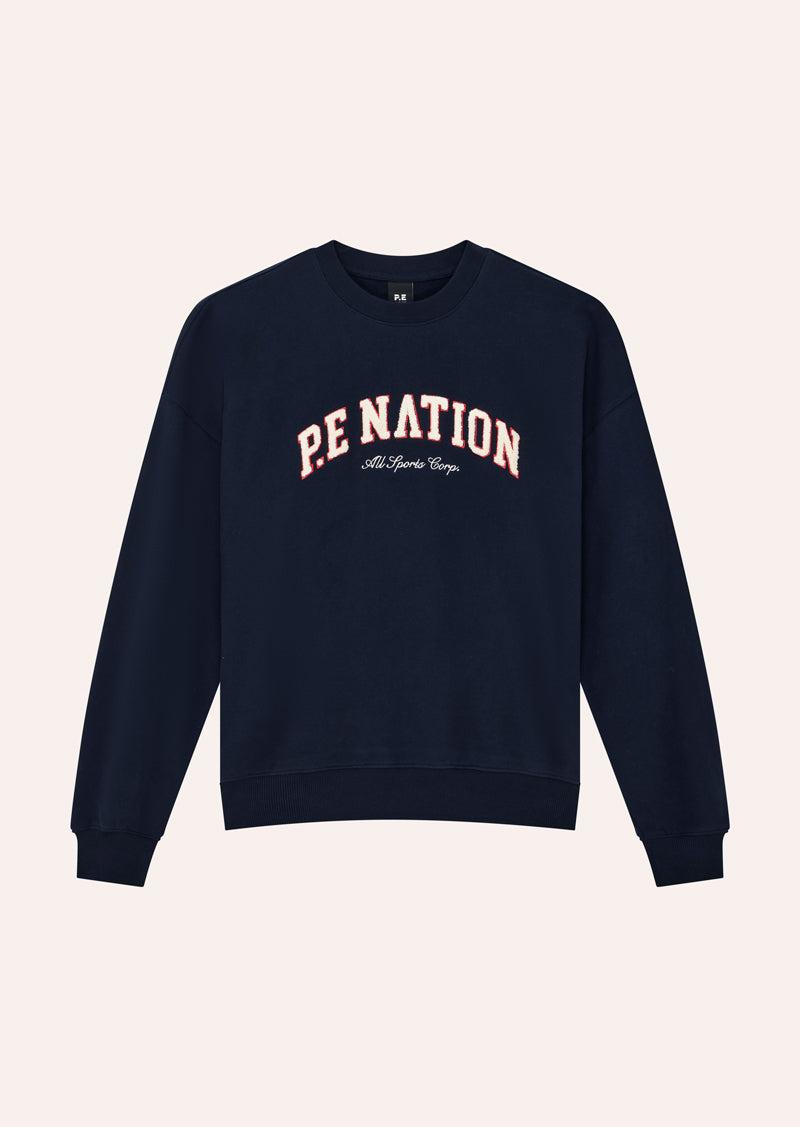 HERITAGE SWEAT IN DARK NAVY by P.E NATION