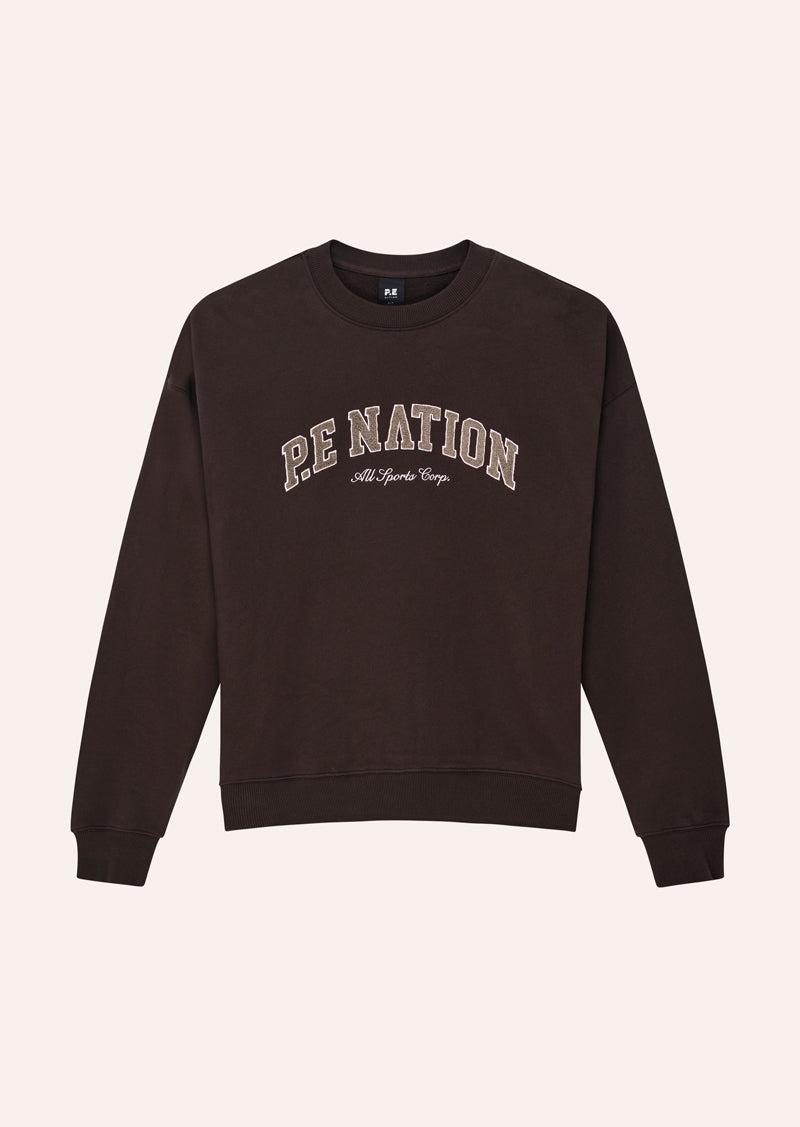 HERITAGE SWEAT IN ESPRESSO by P.E NATION