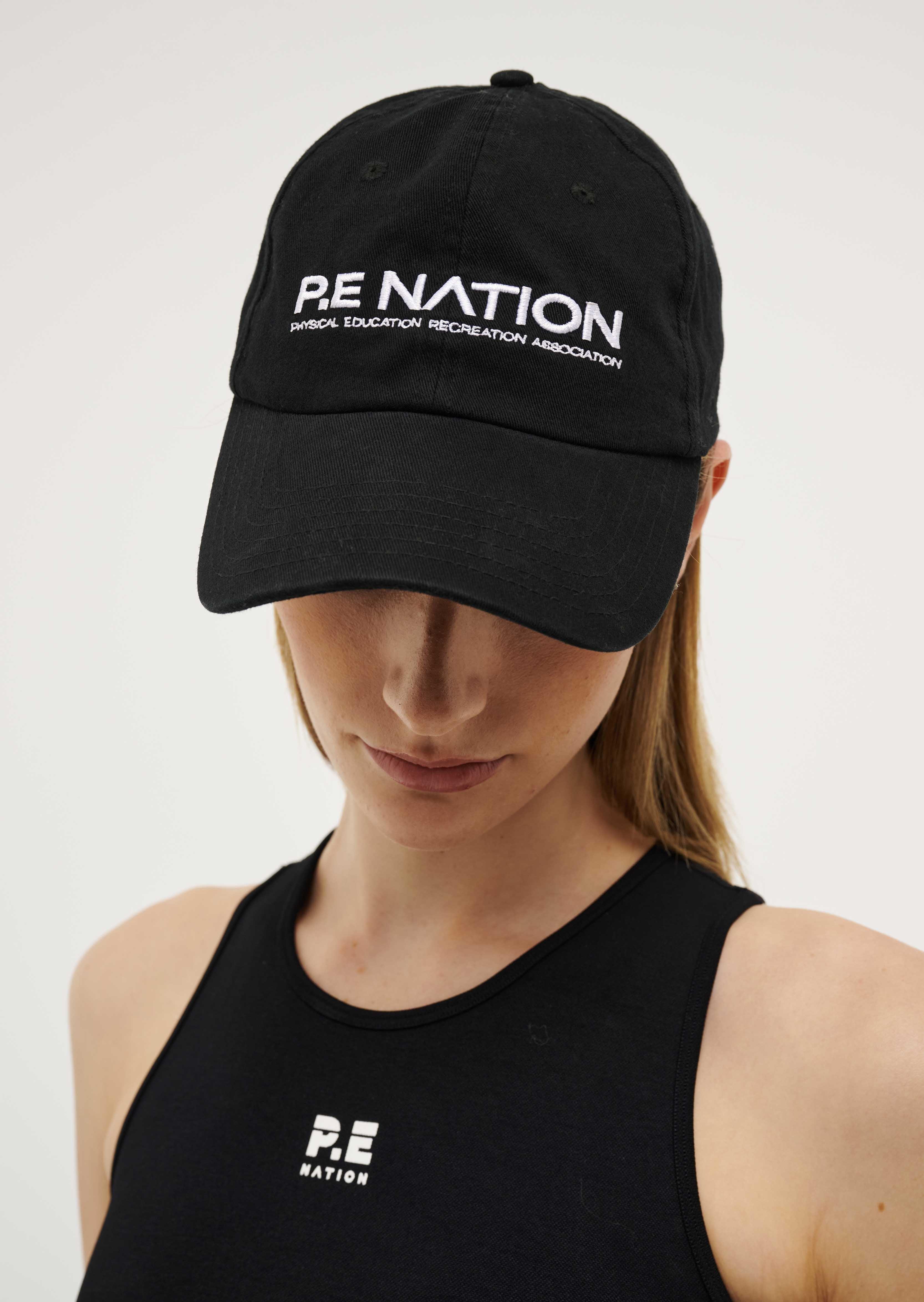 HOMAGE CAP IN BLACK by P.E NATION