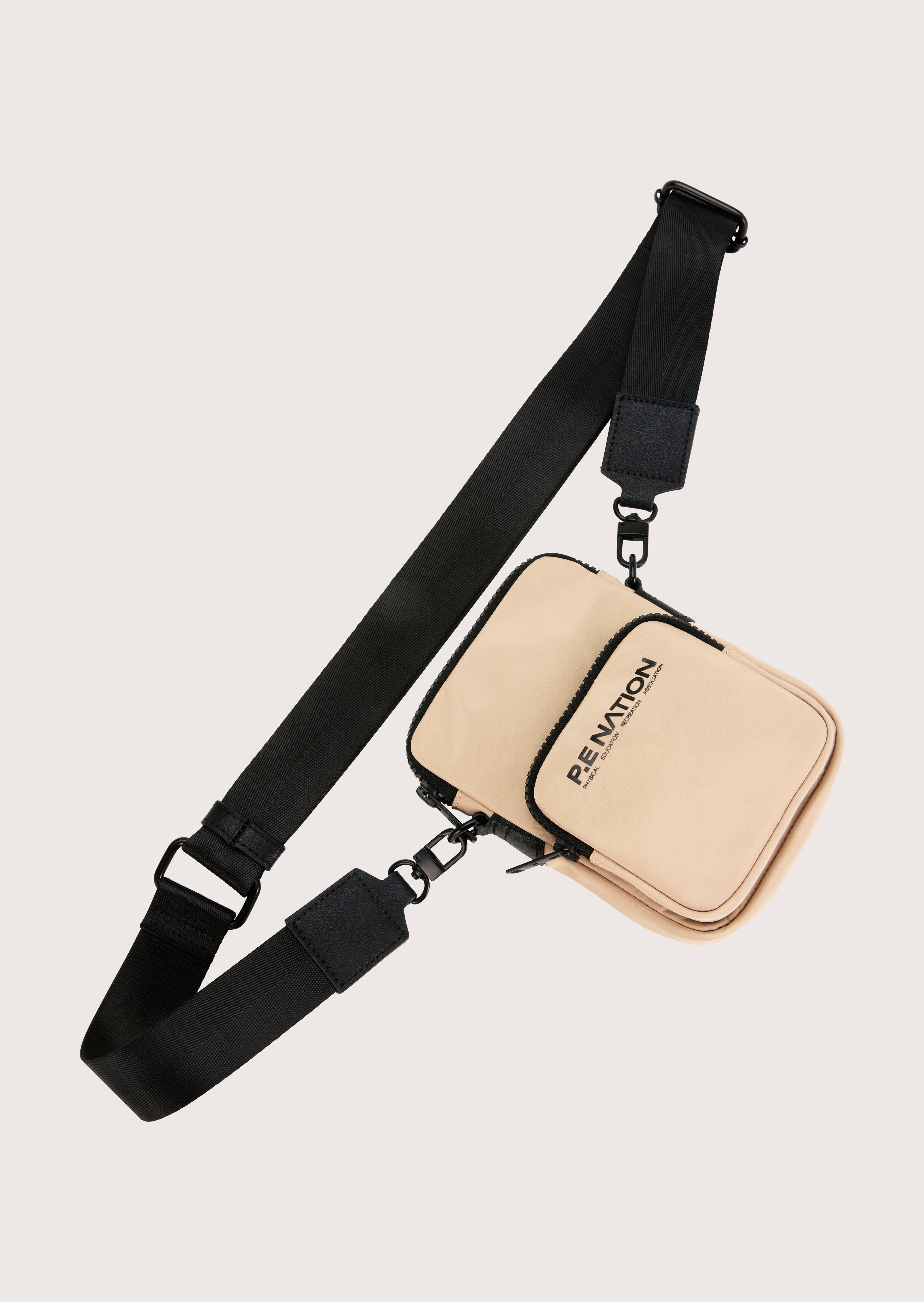 HOMAGE CROSS BODY BAG IN SESAME by P.E NATION