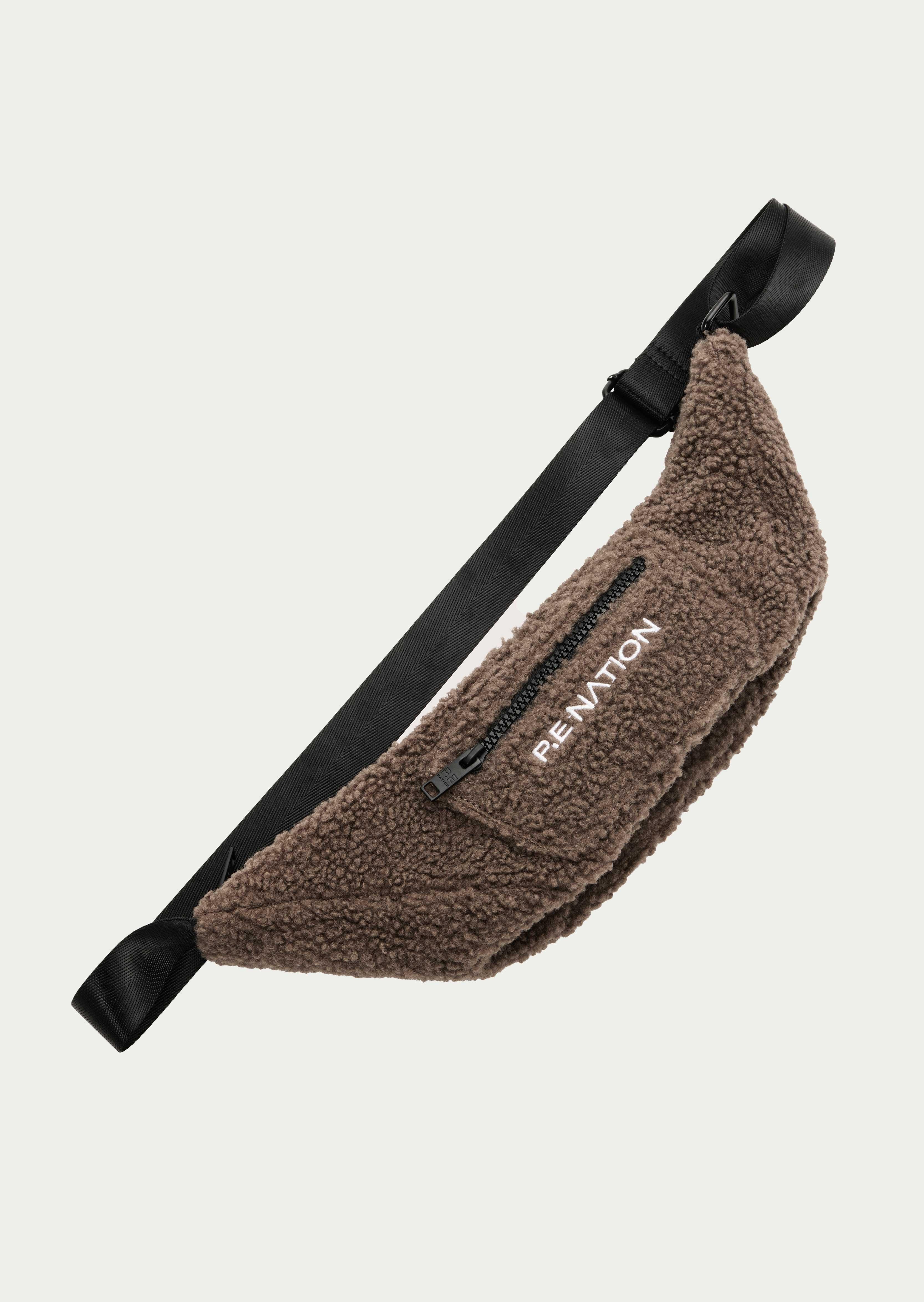 HOMAGE SHERPA CROSS BODY BAG IN FOSSIL by P.E NATION