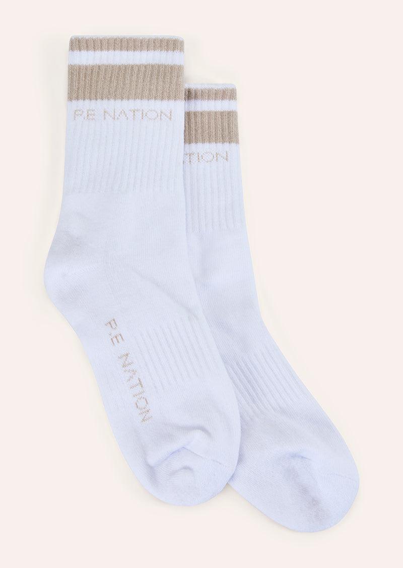 HOMAGE SOCK IN OATMEAL by P.E NATION