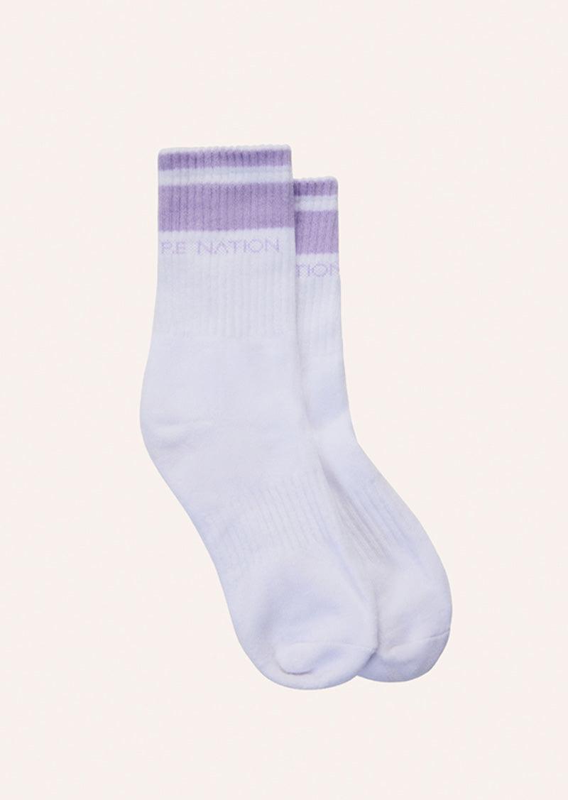 HOMAGE SOCKS IN VIOLET CRUSH by P.E NATION