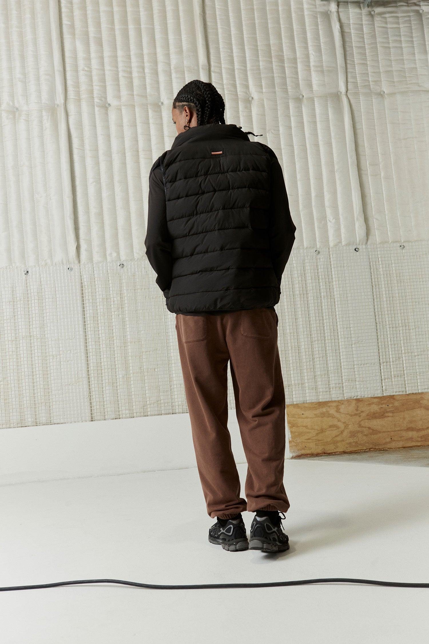 KICKOUT WASHED TRACKPANT IN PINECONE by P.E NATION