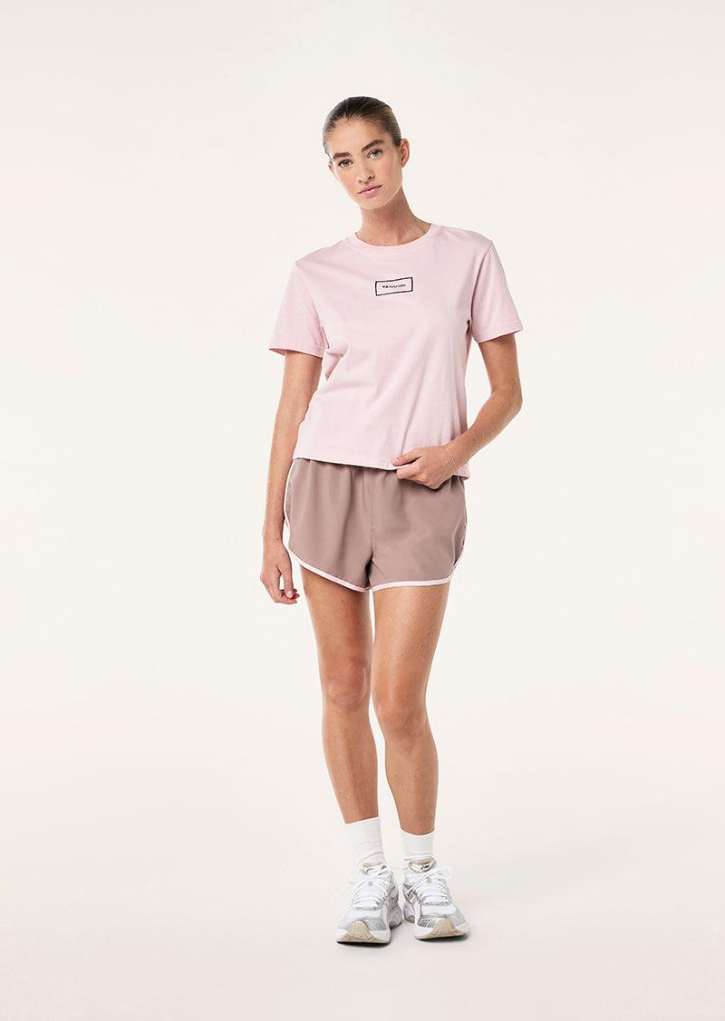 KITE TEE IN WASHED CHALK PINK by P.E NATION
