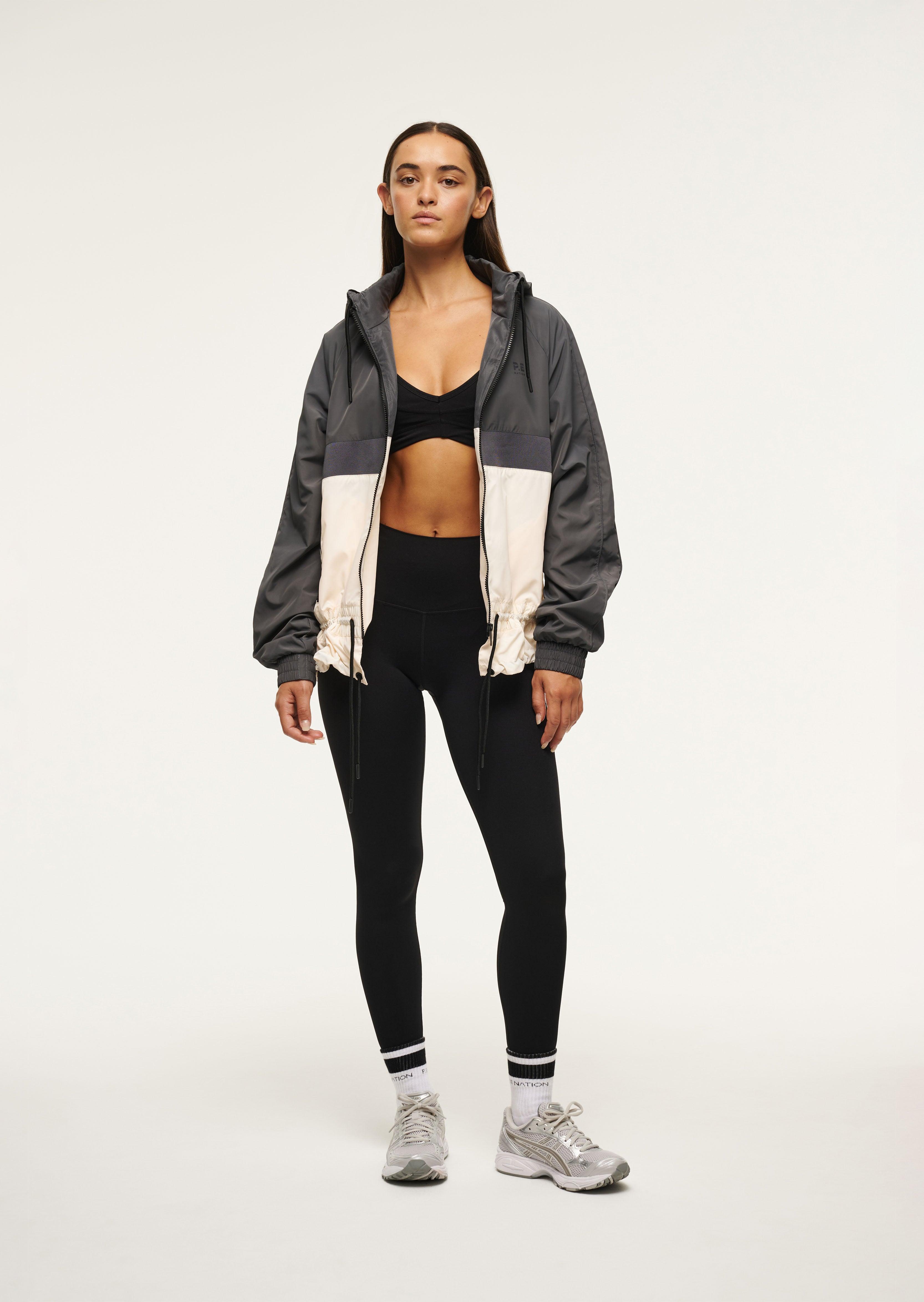 MAN DOWN JACKET IN ASPHALT by P.E NATION