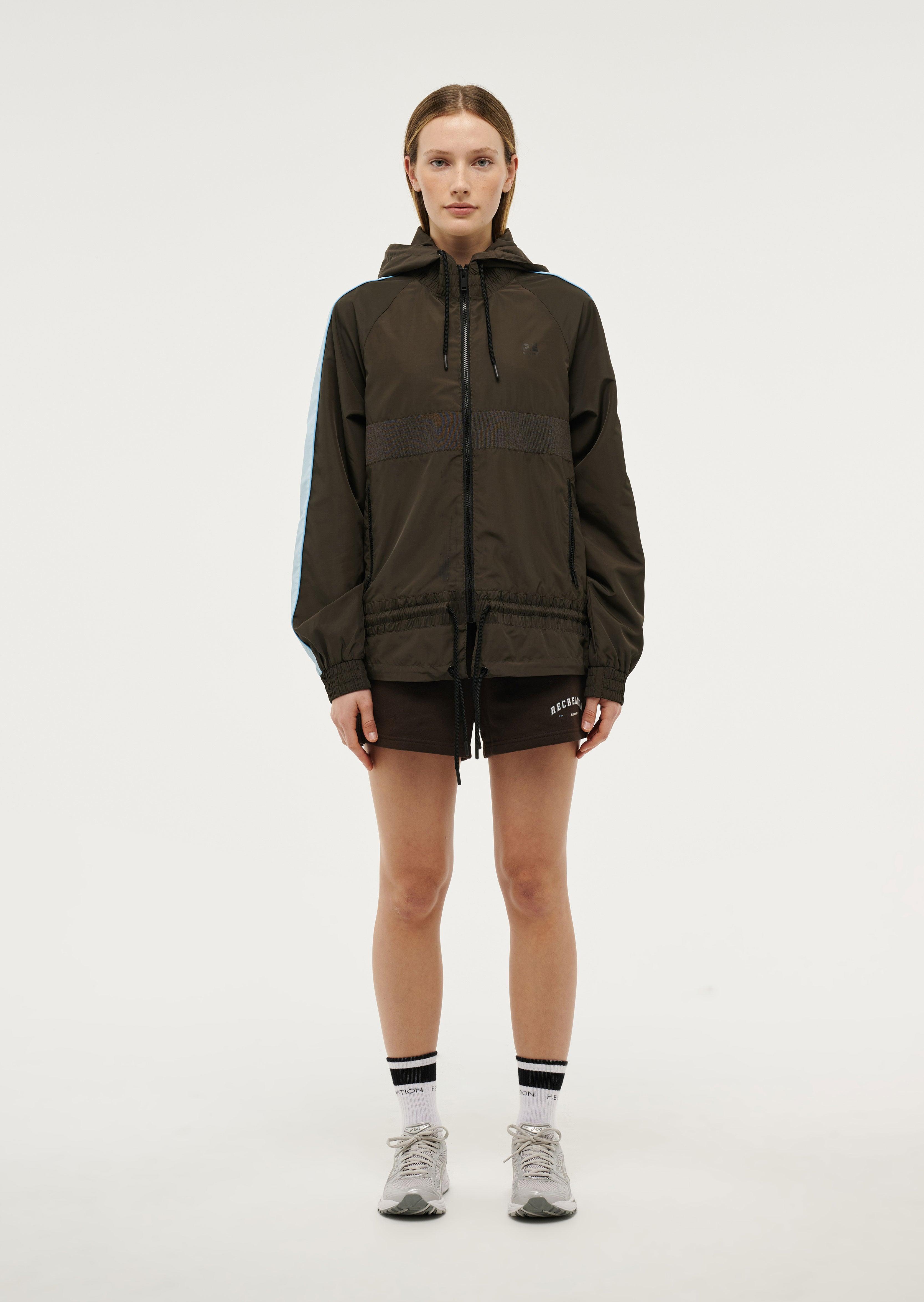 MAN DOWN JACKET IN COFFEE by P.E NATION