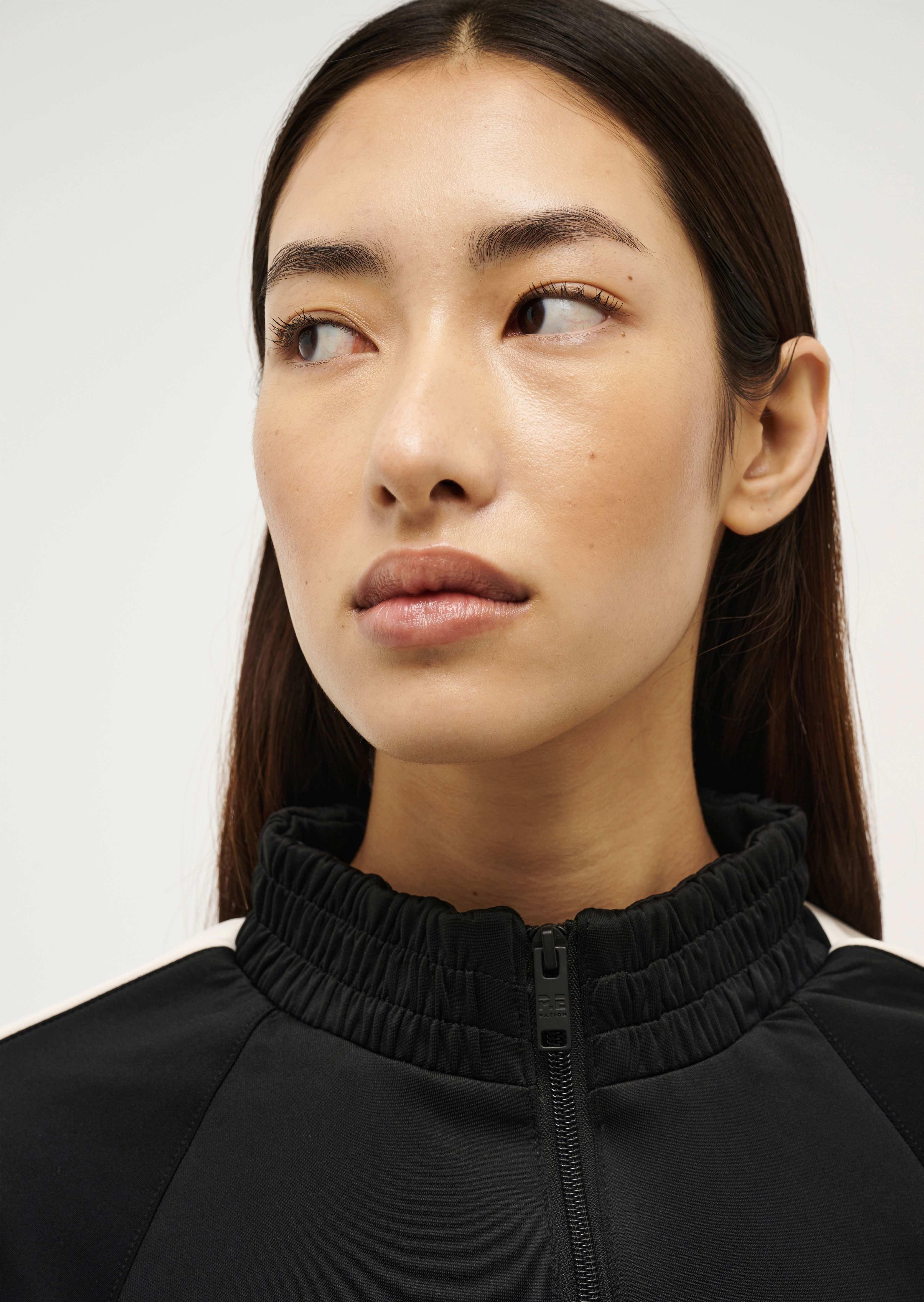 MAN DOWN TRACK JACKET IN BLACK by P.E NATION