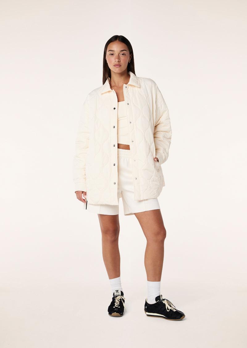 MOMENT JACKET IN WHISPER WHITE by P.E NATION