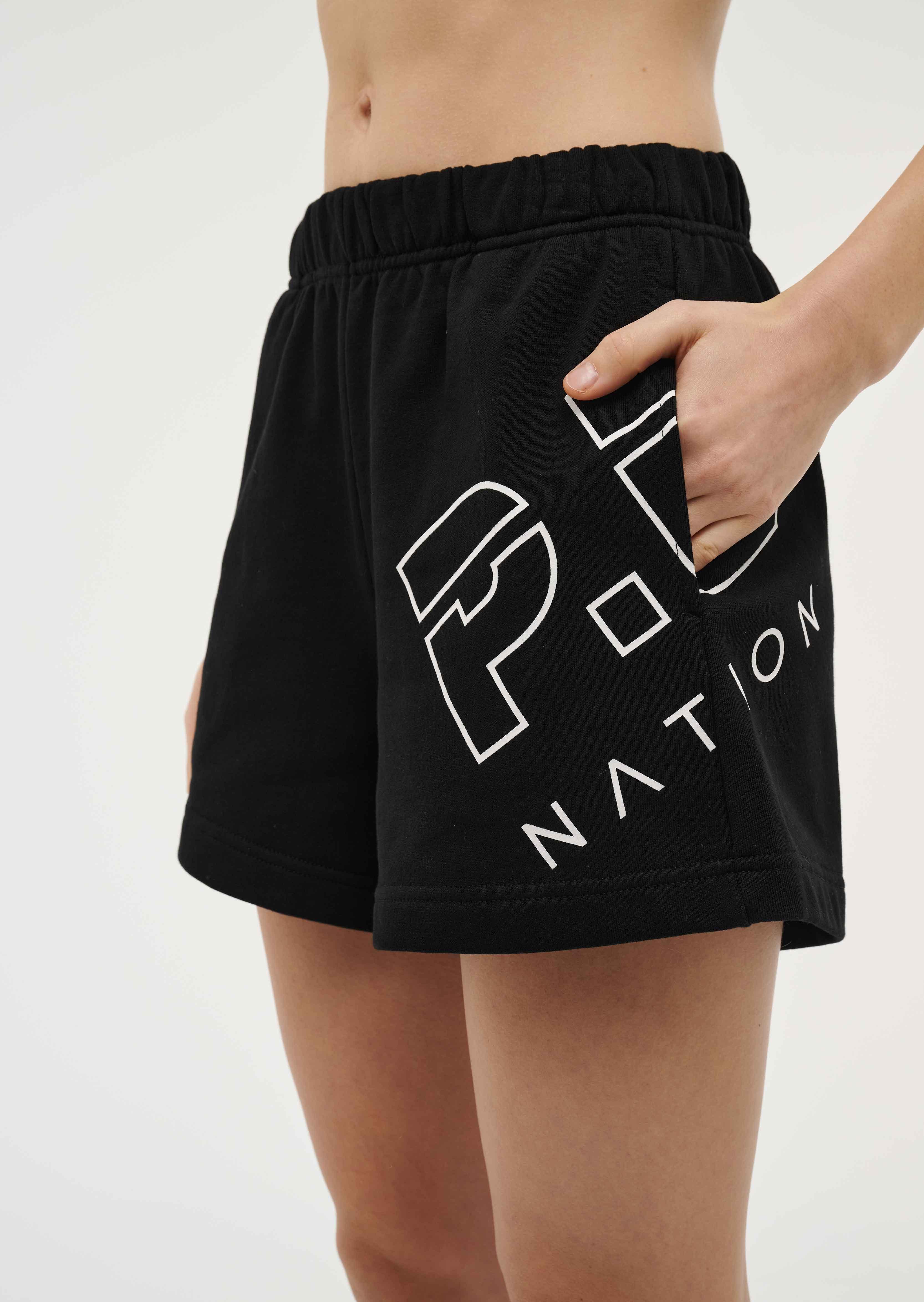 MONEYBALL SHORT IN BLACK by P.E NATION