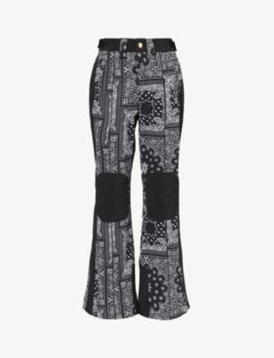 Niseko flared-leg mid-rise stretch-woven ski trousers by P.E NATION