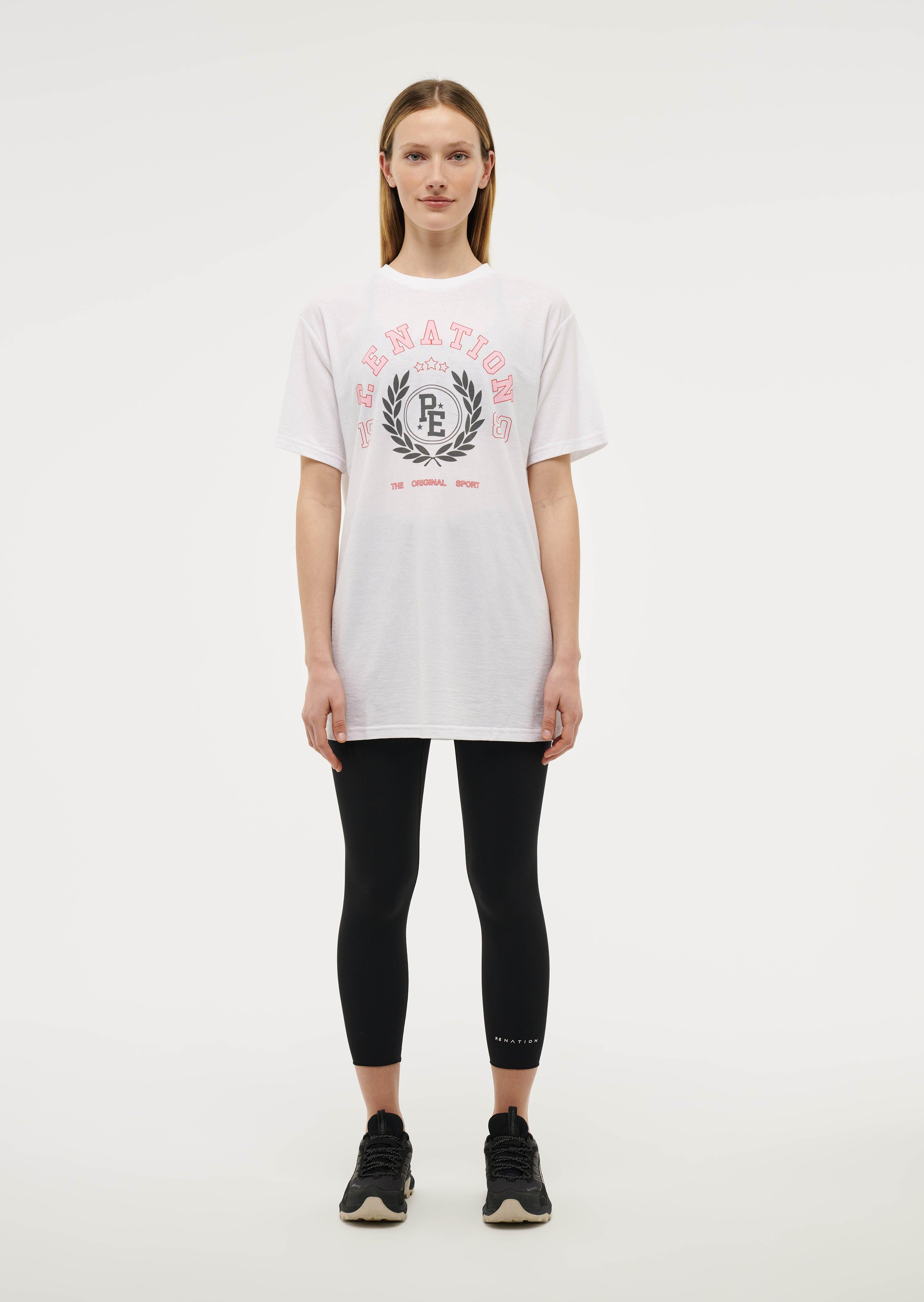 OVERLAND 2 TEE IN OPTIC WHITE by P.E NATION