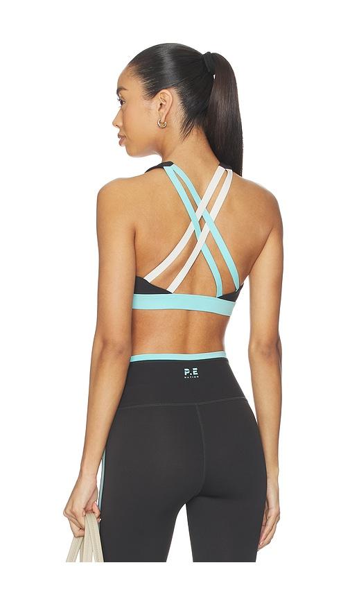P.E Nation Lumify Sports Bra in Black by P.E NATION