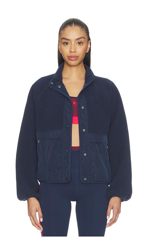 P.E Nation Technique Quilt Jacket in Navy by P.E NATION