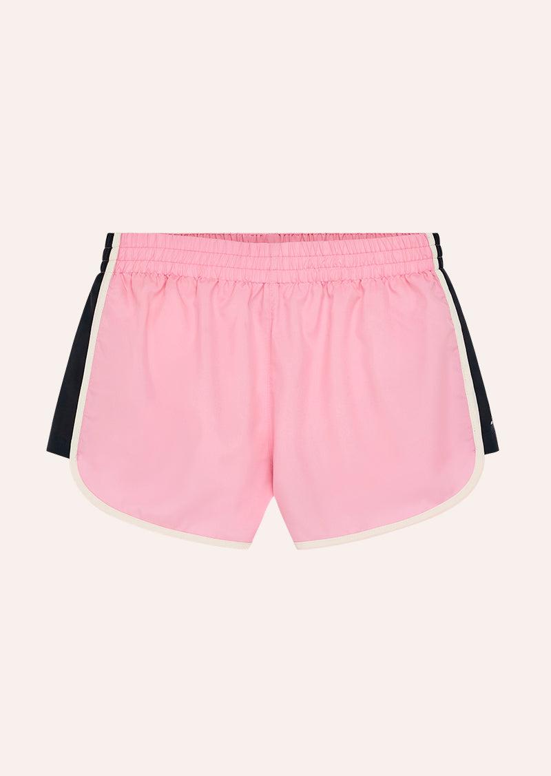 PRESET SHORT IN PRISM PINK & MARINE BLUE by P.E NATION