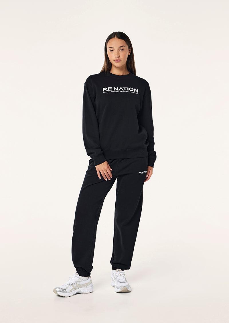 QUALIFY TRACKPANT IN BLACK by P.E NATION