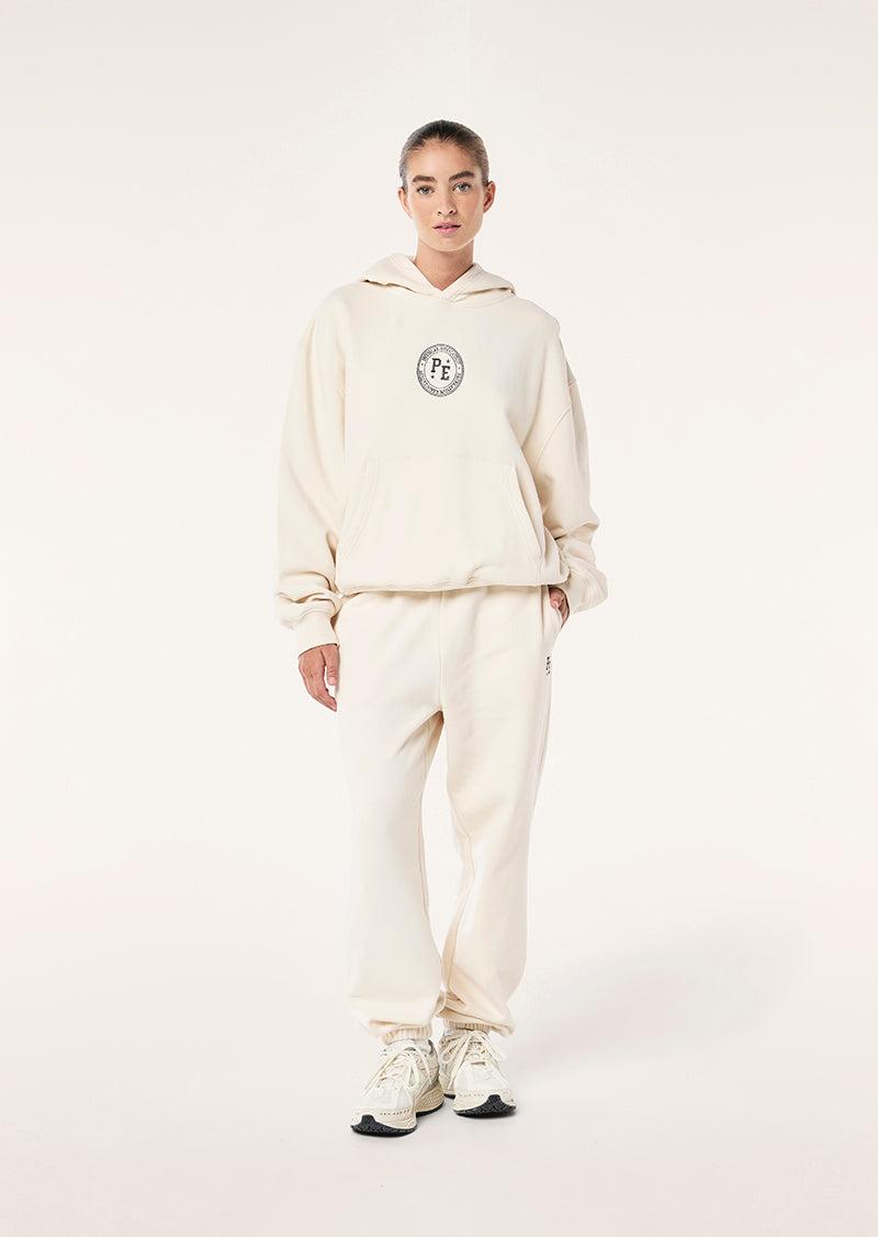 RADAR HOODIE IN WHISPER WHITE by P.E NATION