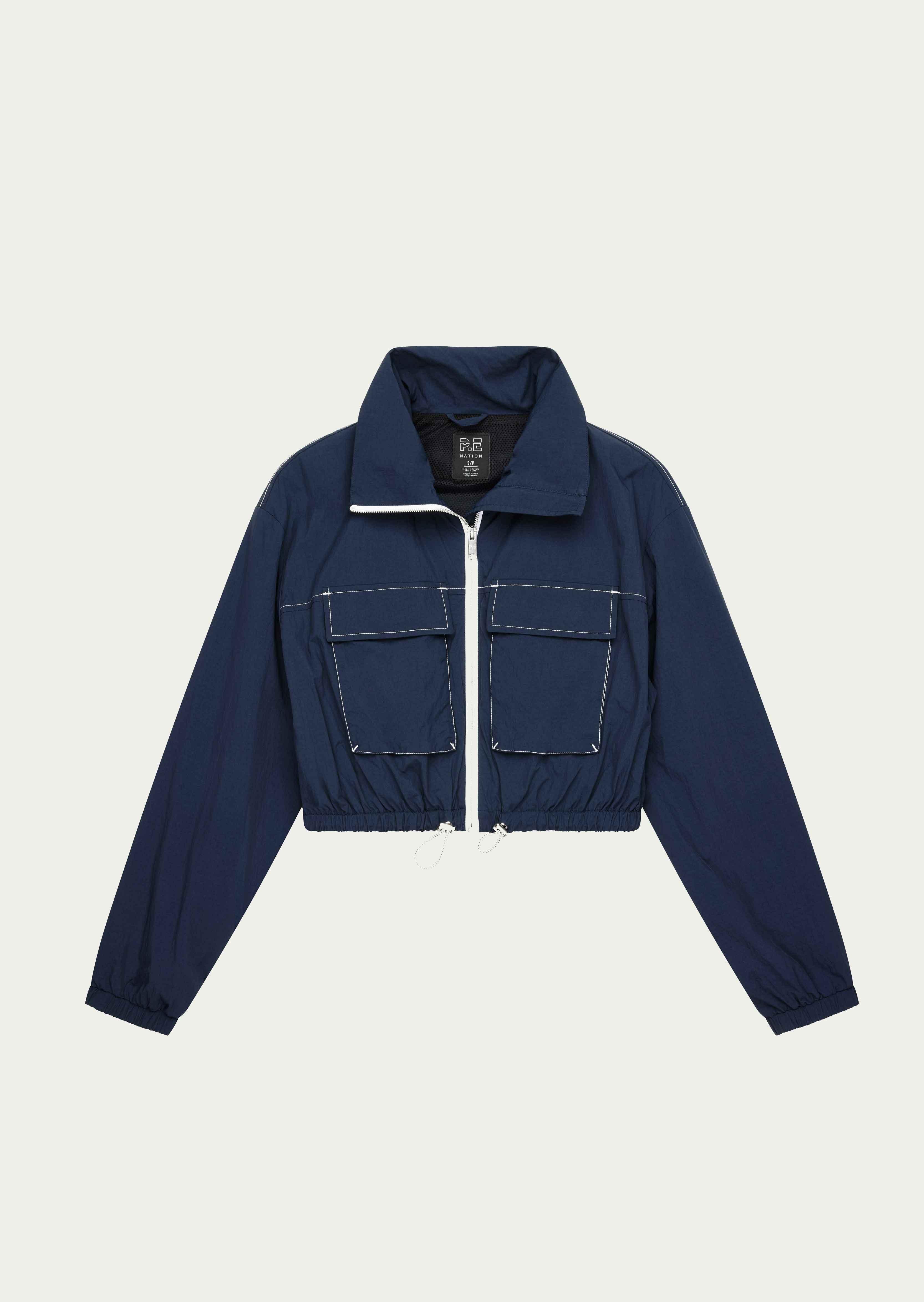 RECAP JACKET IN DARK NAVY by P.E NATION